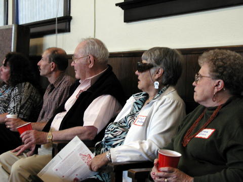 A rapt audience