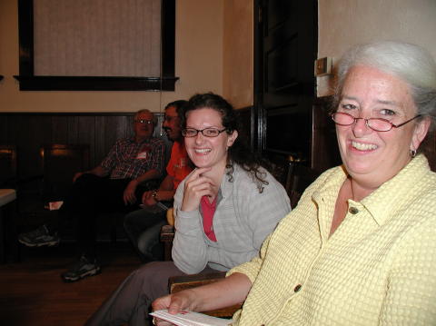 More happy door prize winners